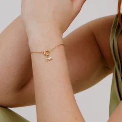Singapore Chain Charm Bracelet Set