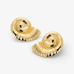 Siren's Spell Studs Gold