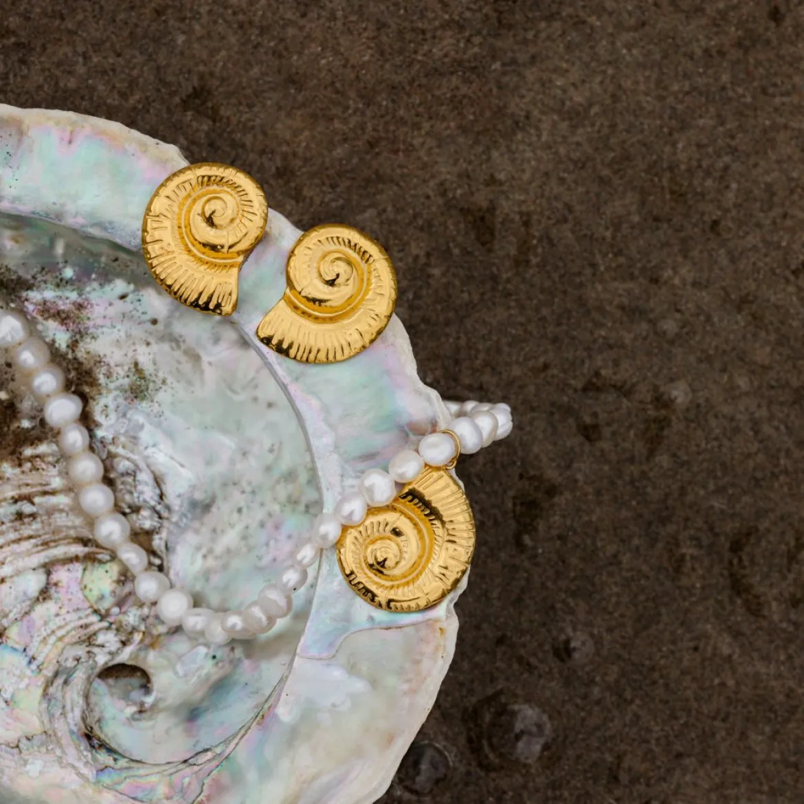 Siren's Spell Studs Silber