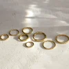 Slim Hoops Small Silber