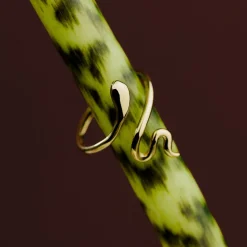 Slim Snake Ring Gold
