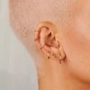 Snake Piercing Gold
