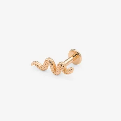 Snake Piercing Roségold