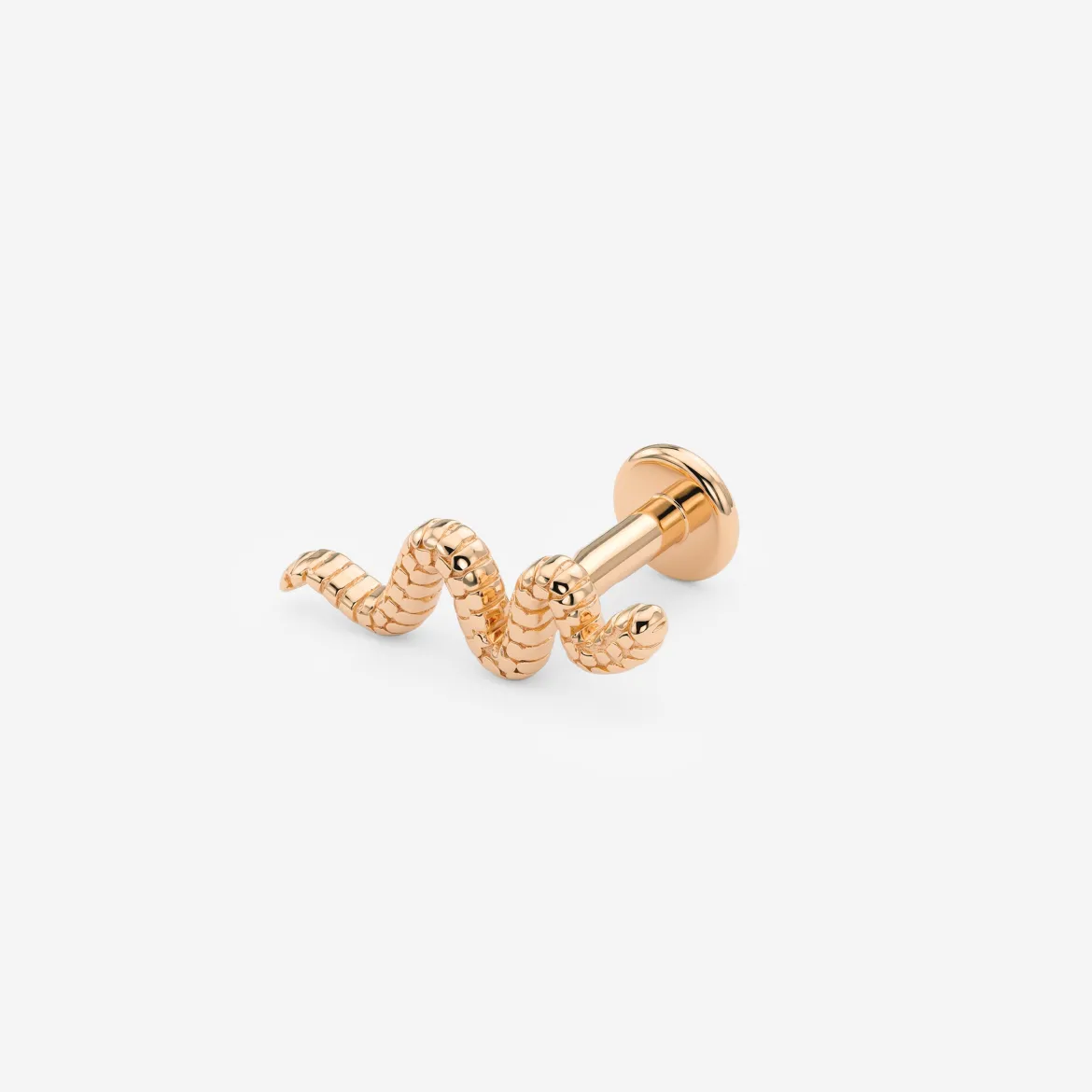Snake Piercing Roségold