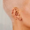 Snake Piercing Roségold