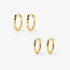 Soft 'n' Subtle Hoop Bundle Gold