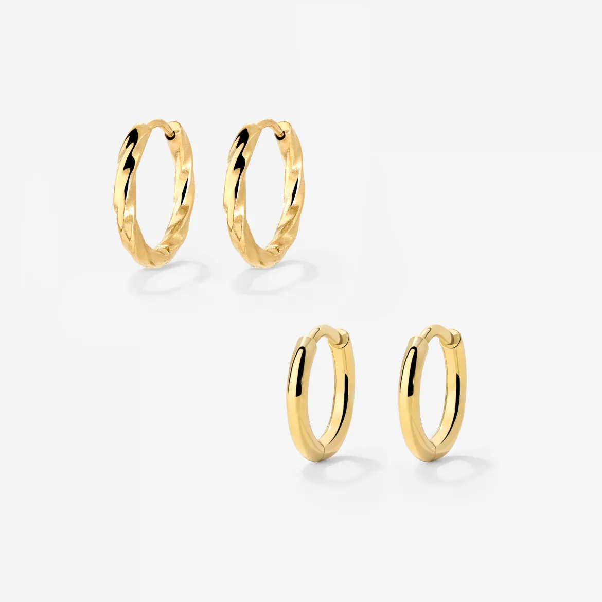 Soft 'n' Subtle Hoop Bundle Gold