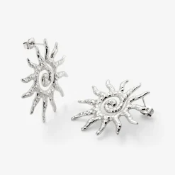 Soleil Studs Silber