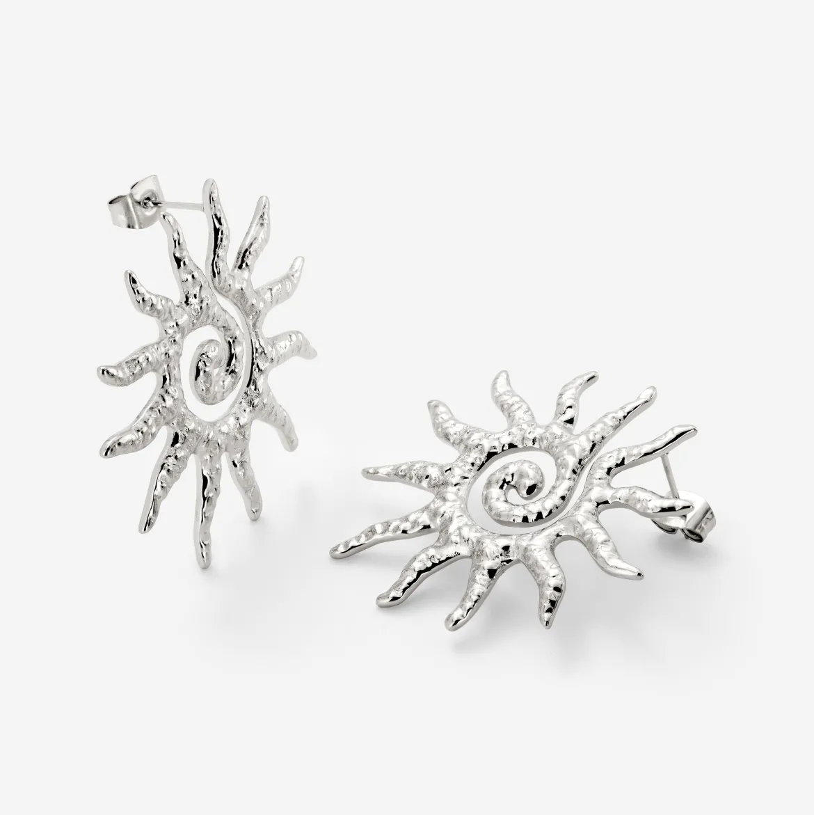 Soleil Studs Silber
