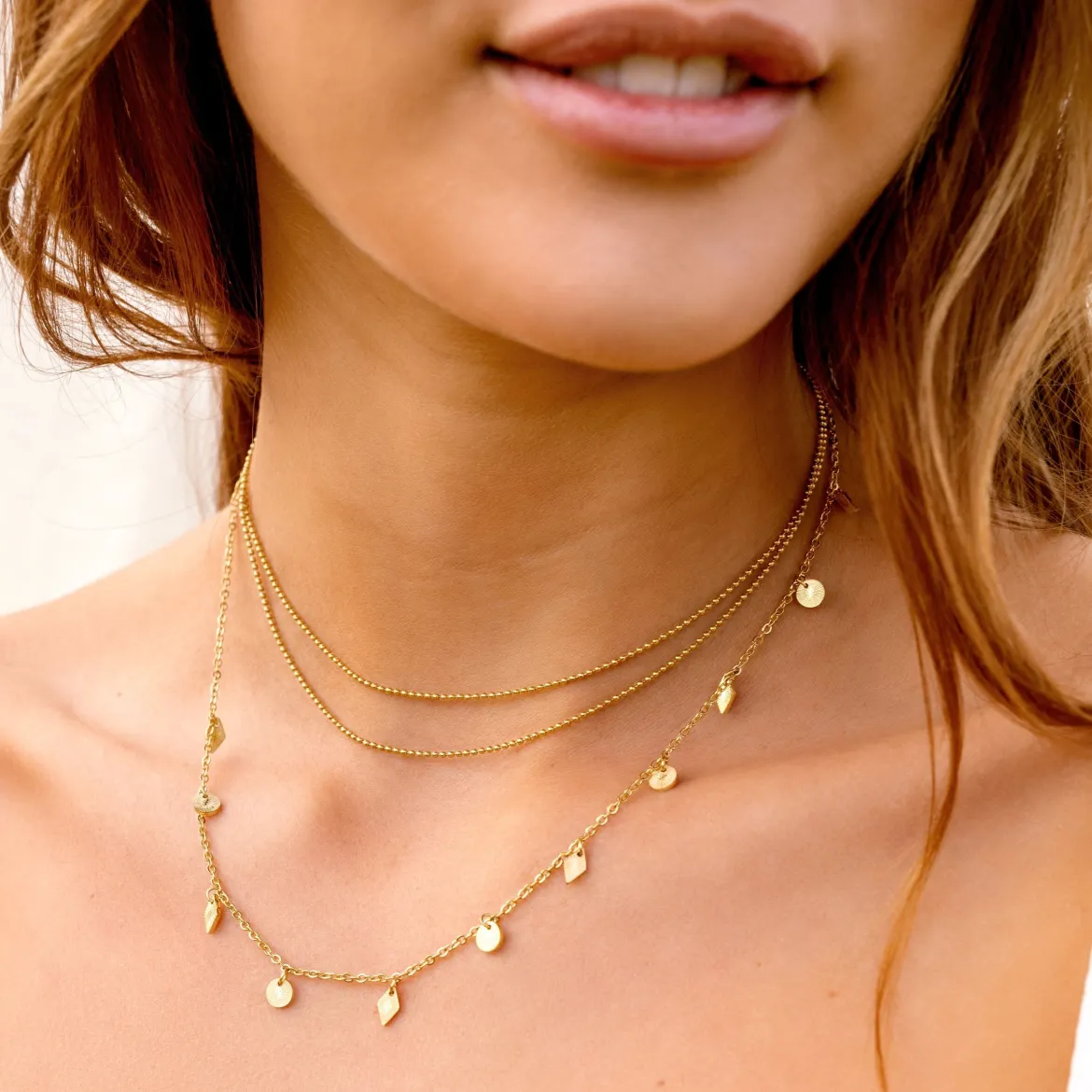 Sparkle Necklace Gold