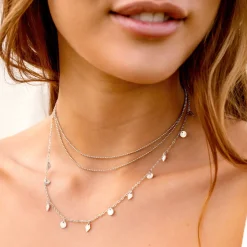 Sparkle Necklace Silber
