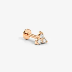 Sparkle Piercing Stud Roségold