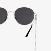 Spring Babe Sunglasses Chain Silber