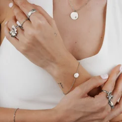 Spring Bling Bracelet Silber