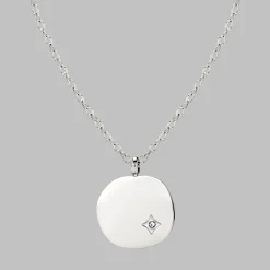 Spring Bling Necklace Silber