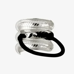 Stacked Hair Tie - Gold