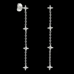 Starburst Studs Silber