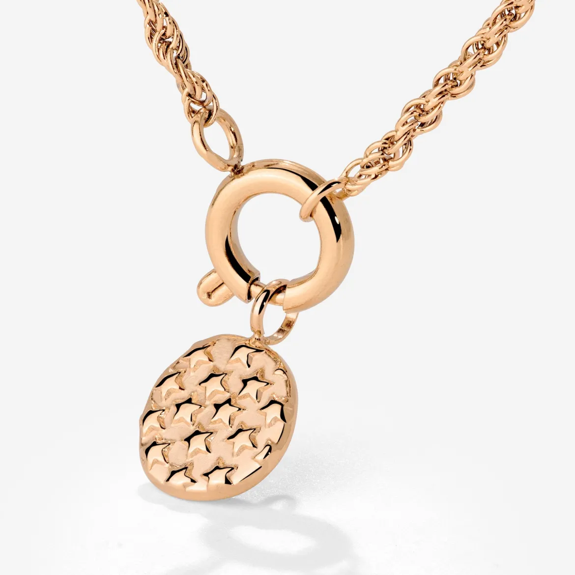 Starry Skies Rope Chain Necklace Set Roségold