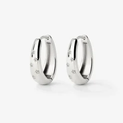 Starstruck Hoops Silber