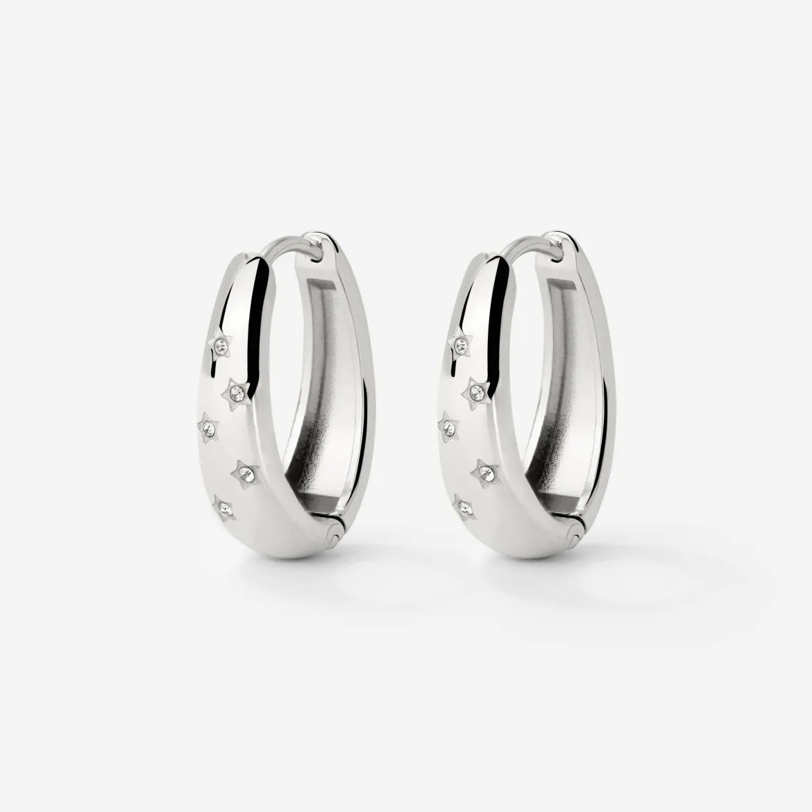 Starstruck Hoops Silber