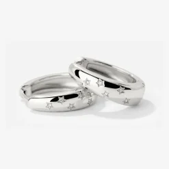 Starstruck Hoops Silber