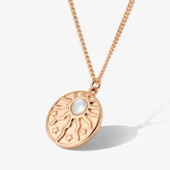 Sun Chaser Necklace Roségold
