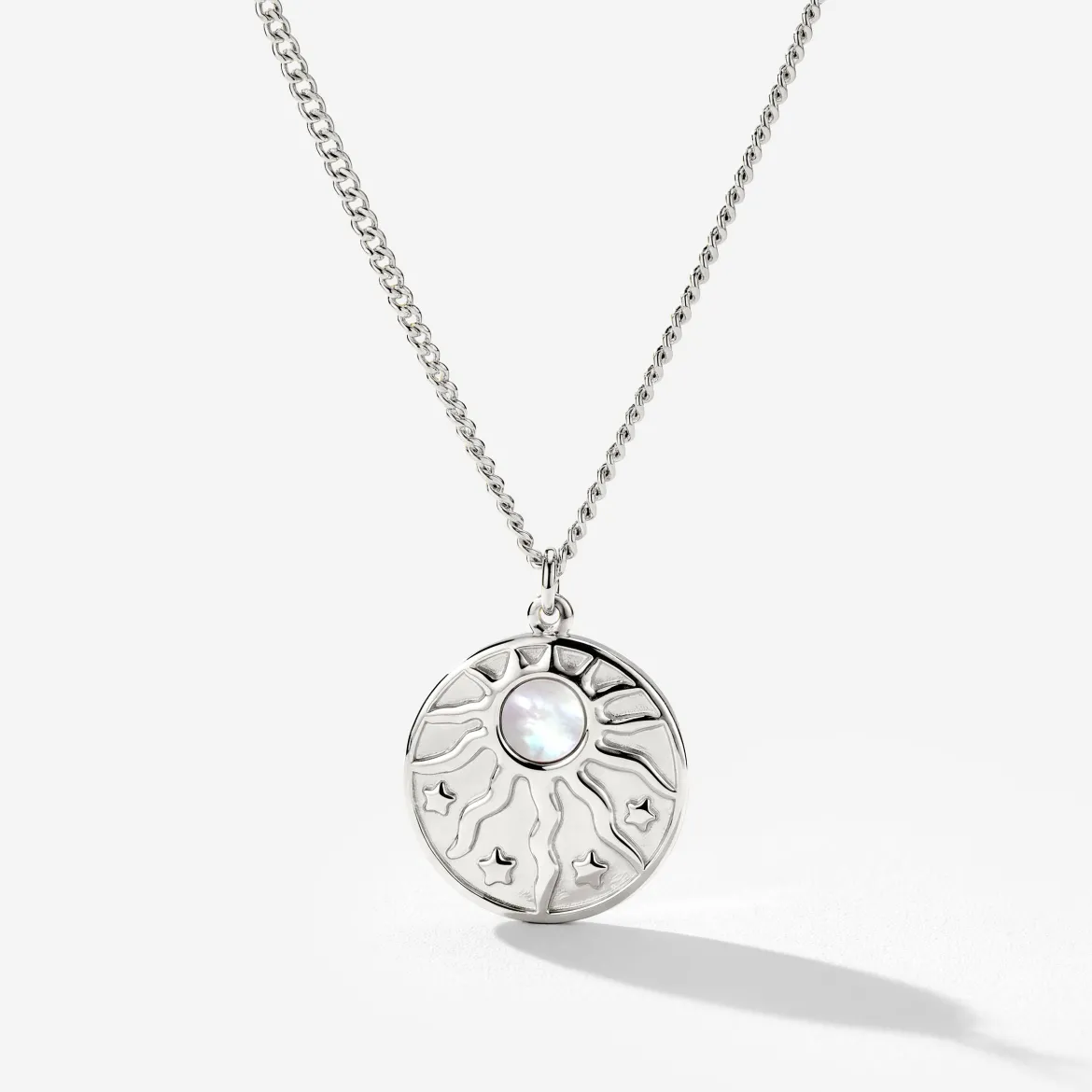 Sun Chaser Necklace Silber