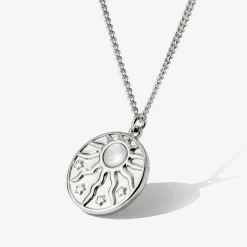 Sun Chaser Necklace Silber