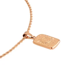 Sun Lover Pendant Necklace Roségold