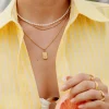 Sun Lover Pendant Necklace Gold