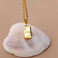 Sun Lover Pendant Necklace Gold