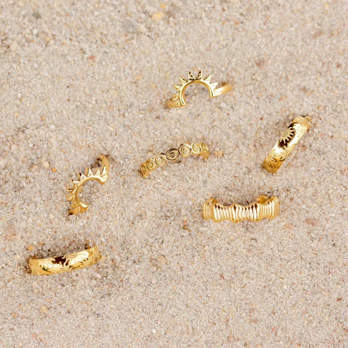Sun Lover Ring Roségold