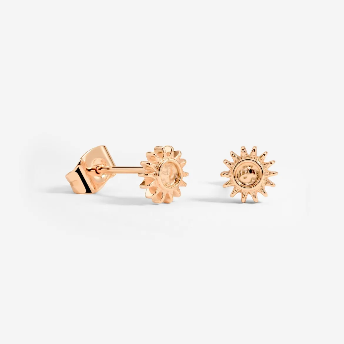 Sun Lover Studs Roségold
