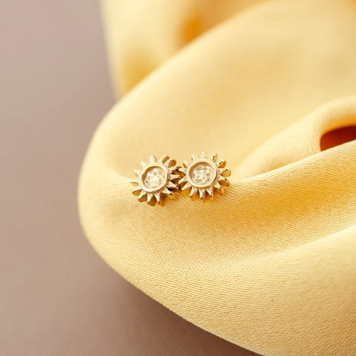 Sun Lover Studs Roségold