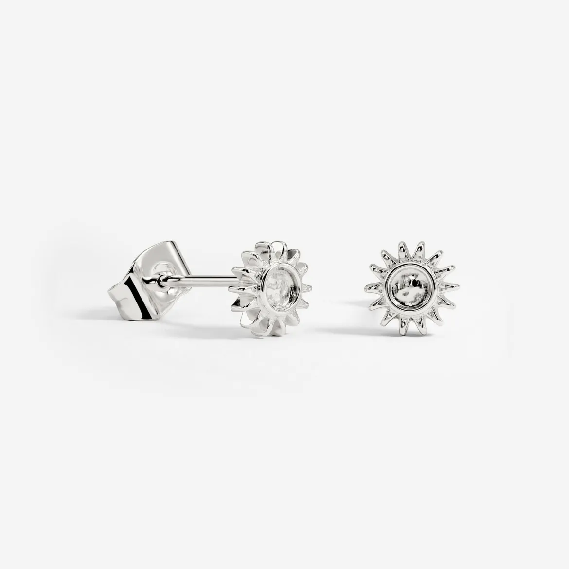 Sun Lover Studs Silber