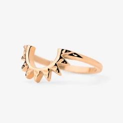 Sun Ray Ring Roségold