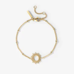 Sunny Beads Bracelet Gold