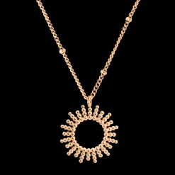 Sunny Beads Necklace Roségold