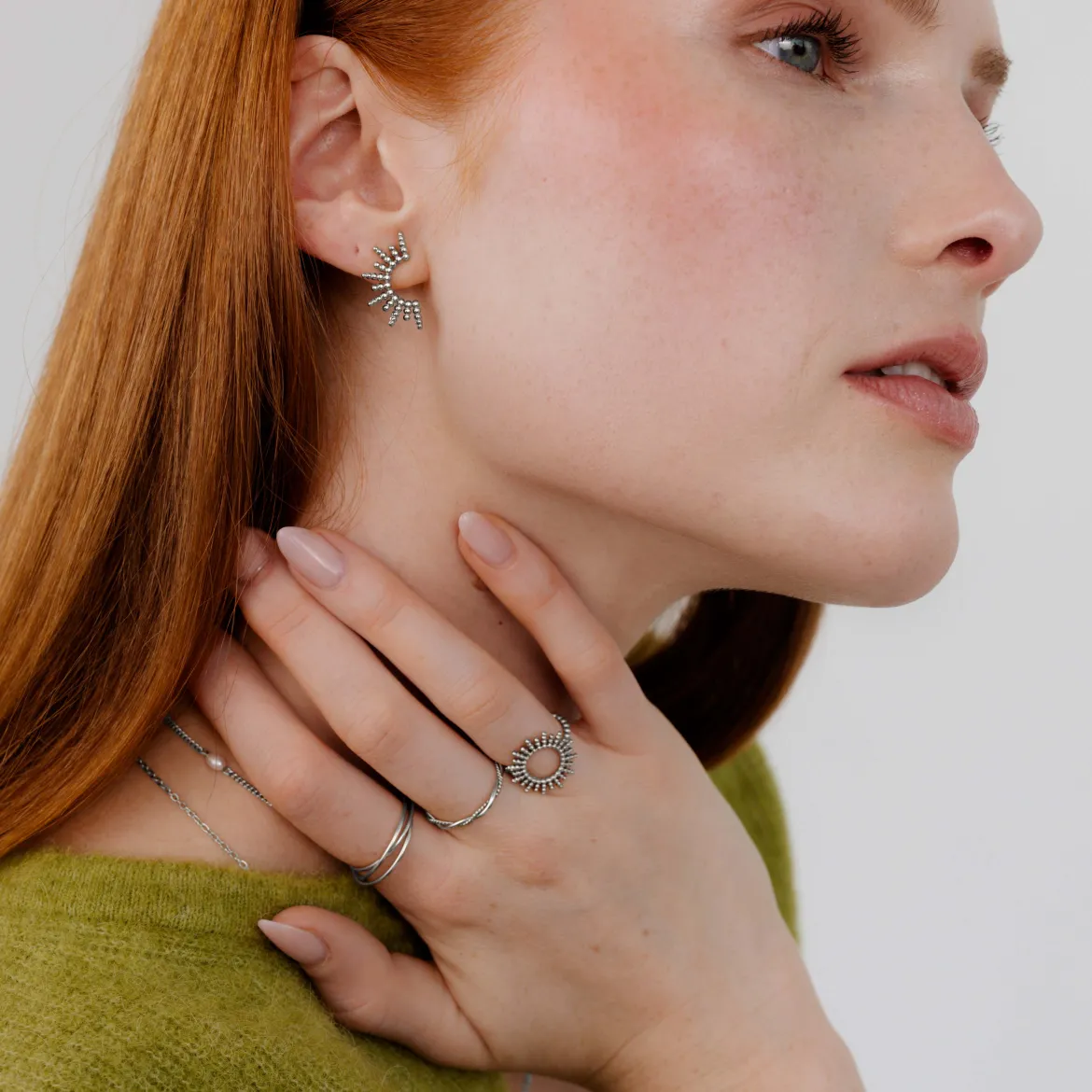 Sunny Earrings Silber