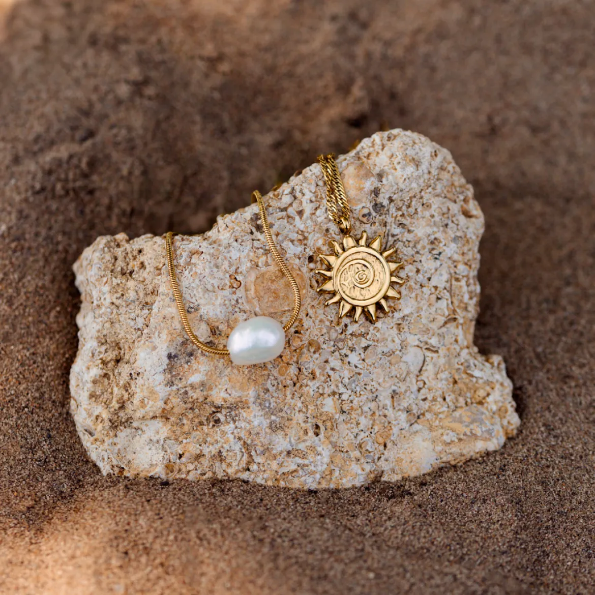 Sunny Pearls Bundle Gold