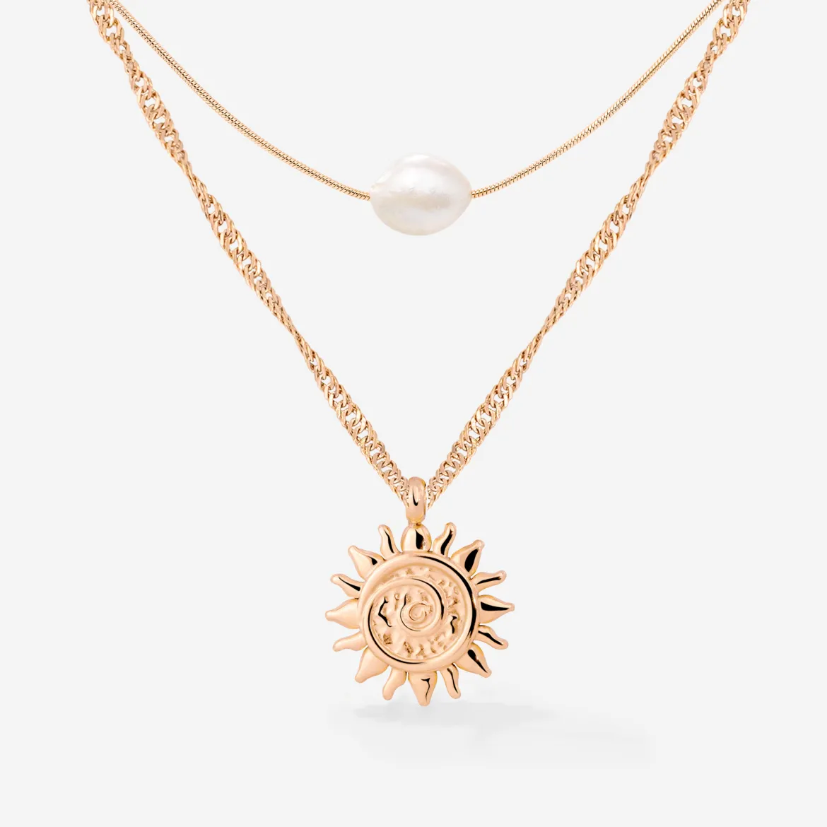 Sunny Pearls Bundle Roségold