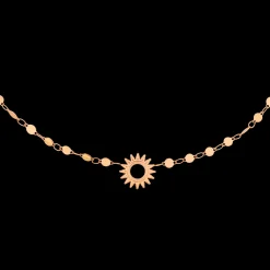 Sunny Side Up Necklace Roségold