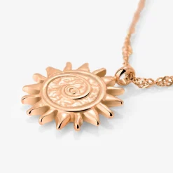 Sunny Swirl Necklace Roségold