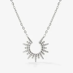 Sunshine Sister Necklace Silber