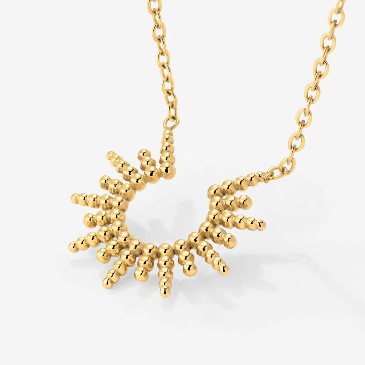 Sunshine Sister Necklace Gold