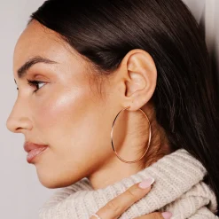 Super Maxi Hoops Roségold