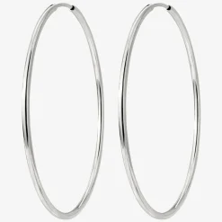 Super Maxi Hoops Silber
