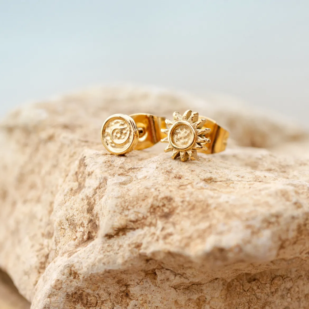 Sweet Swirl Studs Roségold