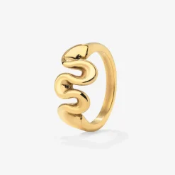 Swirl Ring Gold