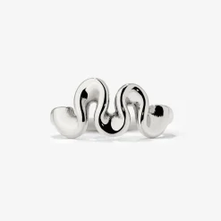 Swirl Ring Silber